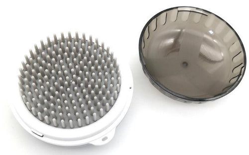Load image into Gallery viewer, Pet Life ® 'Bravel' 3-in-1 Travel Pocketed Dual Grooming Brush and Pet Comb
