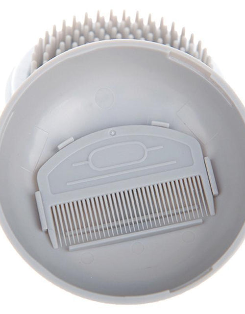 Load image into Gallery viewer, Pet Life ® 'Bravel' 3-in-1 Travel Pocketed Dual Grooming Brush and Pet Comb
