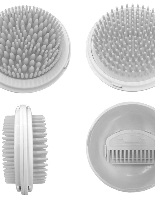 Load image into Gallery viewer, Pet Life ® 'Bravel' 3-in-1 Travel Pocketed Dual Grooming Brush and Pet Comb
