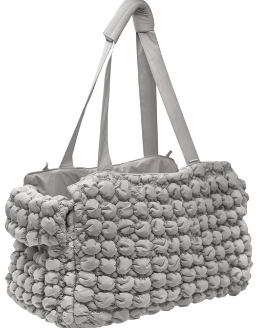 Load image into Gallery viewer, Pet Life ® 'Bubble Vogue' Ultra-Plush Fashion Designer Pet Carrier
