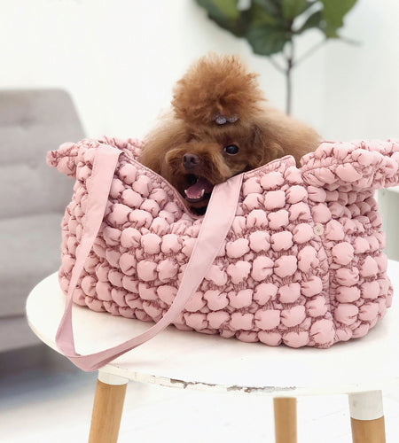 Pet Life ® 'Bubble Vogue' Ultra-Plush Fashion Designer Pet Carrier