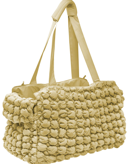 Load image into Gallery viewer, Pet Life ® 'Bubble Vogue' Ultra-Plush Fashion Designer Pet Carrier
