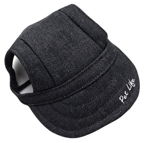 Load image into Gallery viewer, Pet Life ®  'Cap-Tivating' UV Protectant Adjustable Fashion Dog Hat Cap
