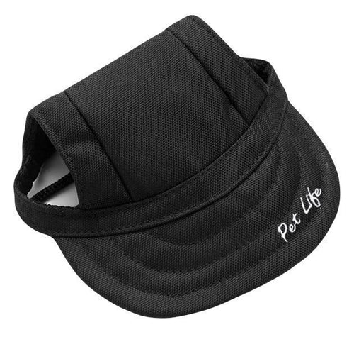 Load image into Gallery viewer, Pet Life ®  'Cap-Tivating' UV Protectant Adjustable Fashion Dog Hat Cap
