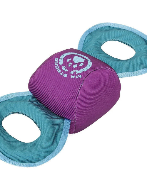 Load image into Gallery viewer, Pet Life ® 'Chompter' Dura-Chew Plush Waterproof Tugging Nylon Dog Toy
