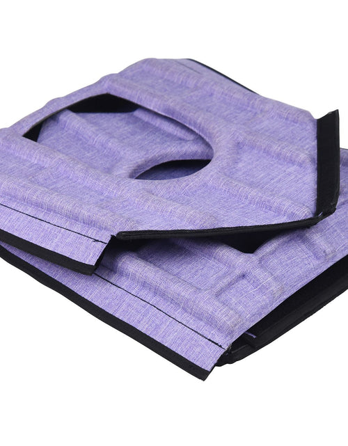 Load image into Gallery viewer, Pet Life ® 'Collapsi-Pad' Folding Lightweight Travel Pet House with inner Mat
