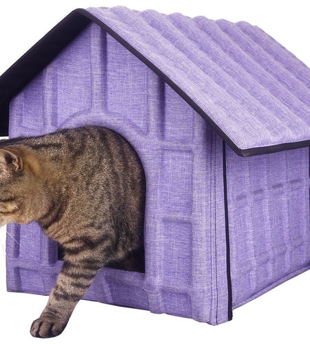 Pet Life ® 'Collapsi-Pad' Folding Lightweight Travel Pet House with inner Mat