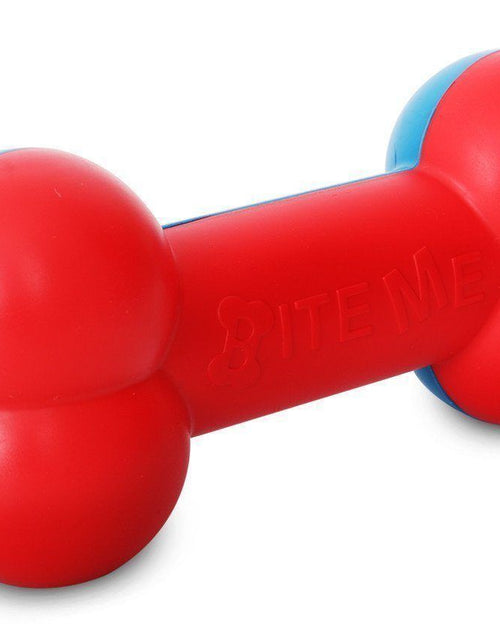 Load image into Gallery viewer, Pet Life ® 'Denta-Bone' TPR Durable Waterproof Floating Dog Toy
