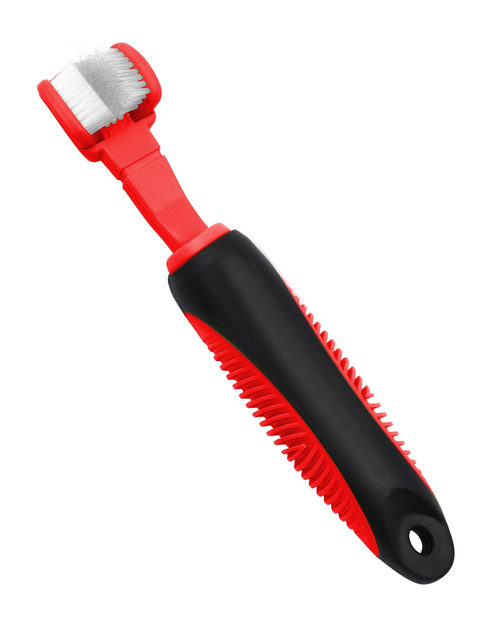 Pet Life ® 'Denta-Clean' Dual-Sided Action Bristle Pet Toothbrush