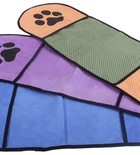 Pet Life ® 'Dry-Aid' Hand Inserted Bathing and Grooming Quick-Drying Microfiber Pet Towel