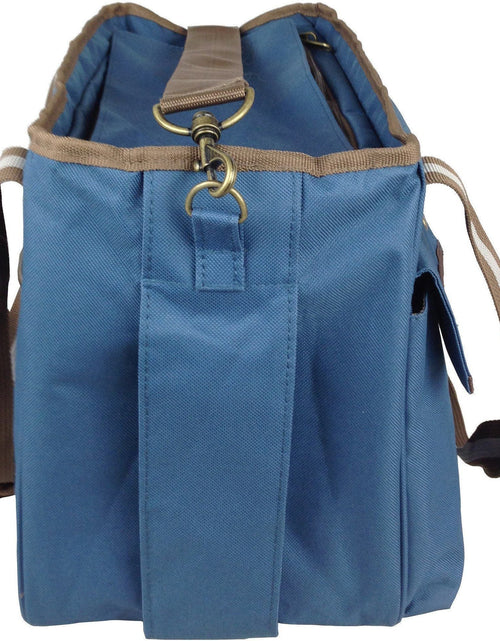 Load image into Gallery viewer, Pet Life ® Dual Snap Pocketed Fashion Designer Canvas Travel Pet Dog Carrier
