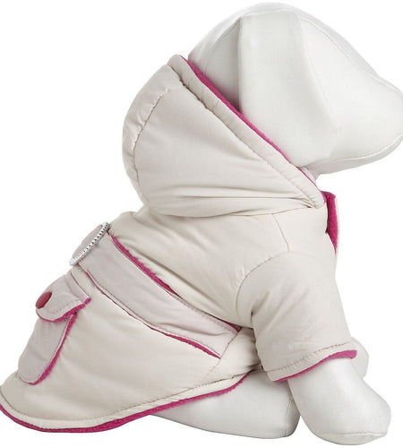Pet Life ® Dual-Toned 3M Insulated Diamond Jeweled Pet Dog Jacket