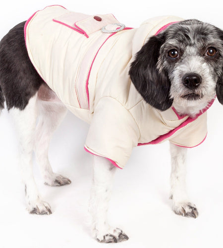 Pet Life ® Dual-Toned 3M Insulated Diamond Jeweled Pet Dog Jacket