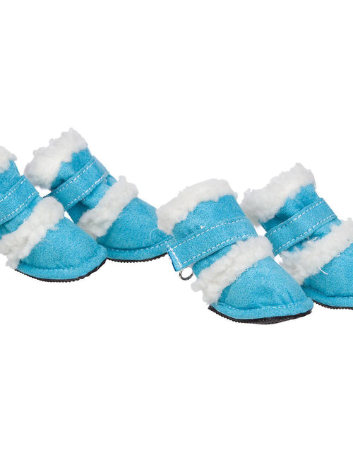 Load image into Gallery viewer, Pet Life ® 'Duggz' 3M Insulated Winter Fashion Dog Shoes Booties - Set of 4
