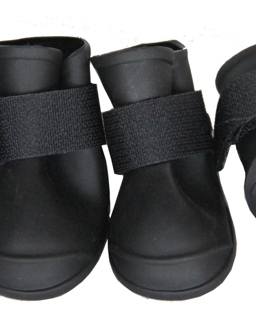 Load image into Gallery viewer, Pet Life ® Elastic Protective Multi-Usage All-Terrain Rubberized Dog Shoes - Set of 4
