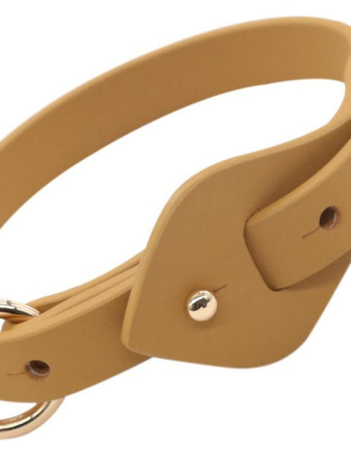 Load image into Gallery viewer, Pet Life ® 'Ever-Craft' Boutique Series Adjustable Designer Leather Dog Collar
