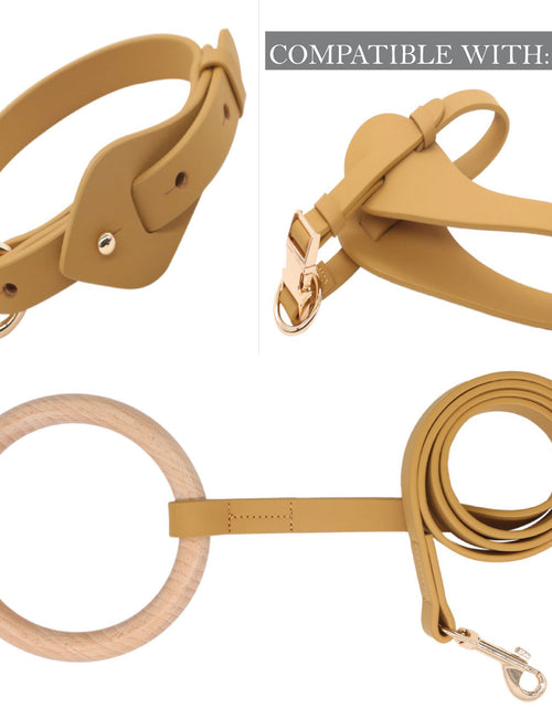 Load image into Gallery viewer, Pet Life ® 'Ever-Craft' Boutique Series Adjustable Designer Leather Dog Collar
