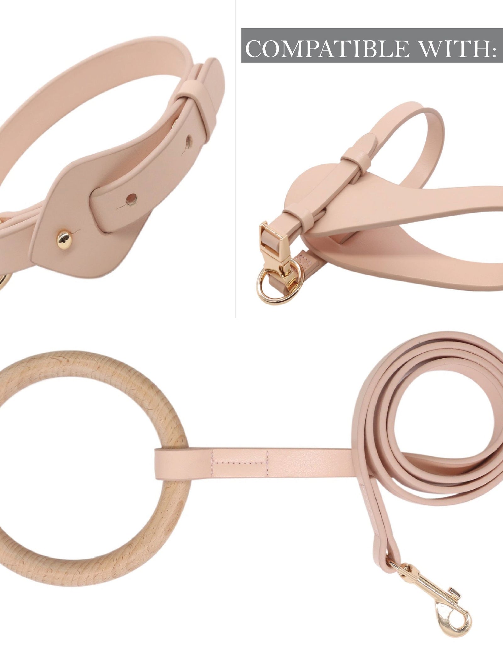 Pet Life ® 'Ever-Craft' Boutique Series Adjustable Designer Leather Dog Collar
