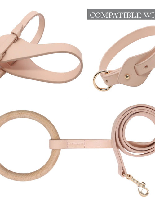 Load image into Gallery viewer, Pet Life ® 'Ever-Craft' Boutique Series Adjustable Designer Leather Dog Harness
