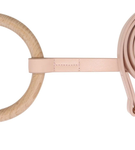 Pet Life ® 'Ever-Craft' Boutique Series Beechwood and Leather Designer Dog Leash