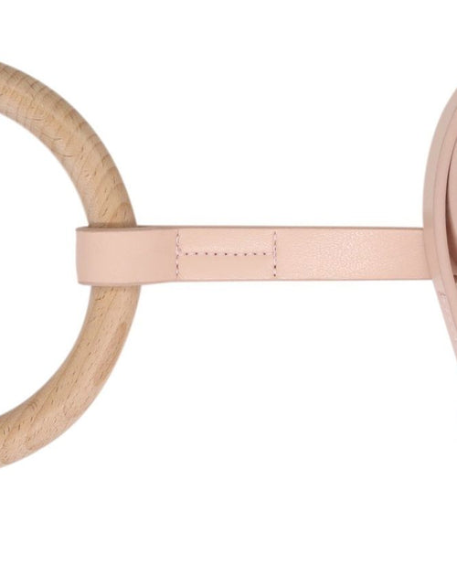 Load image into Gallery viewer, Pet Life ® 'Ever-Craft' Boutique Series Beechwood and Leather Designer Dog Leash

