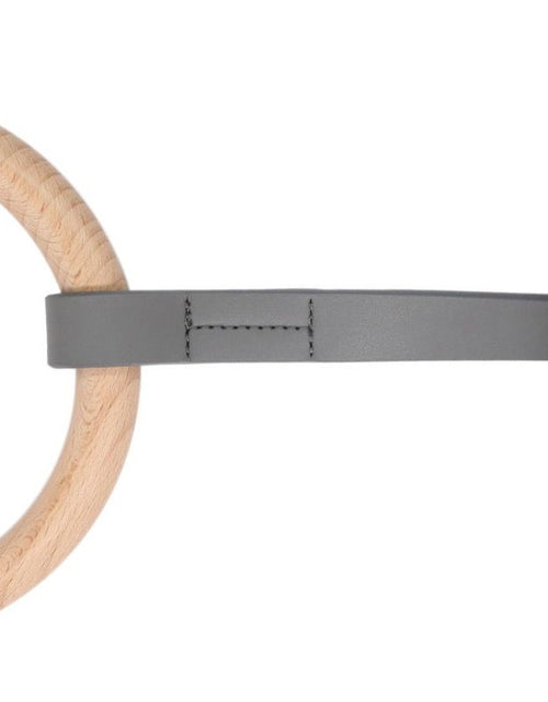 Load image into Gallery viewer, Pet Life ® 'Ever-Craft' Boutique Series Beechwood and Leather Designer Dog Leash
