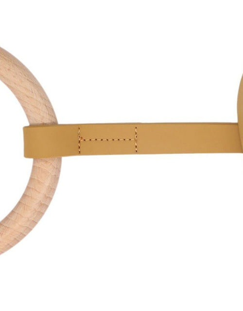 Load image into Gallery viewer, Pet Life ® 'Ever-Craft' Boutique Series Beechwood and Leather Designer Dog Leash

