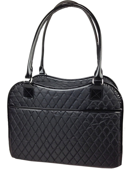 Load image into Gallery viewer, Pet Life ® Exquisite Airline Approved Designer Travel Pet Dog Handbag Carrier
