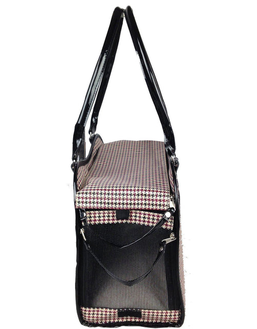 Load image into Gallery viewer, Pet Life ® Exquisite Airline Approved Designer Travel Pet Dog Handbag Carrier
