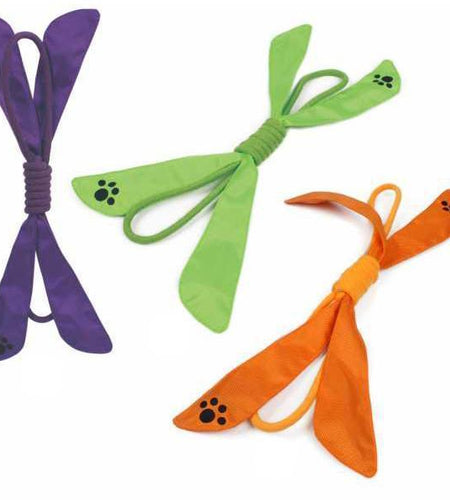 Pet Life ® 'Extreme Bow' Sporty Rope and Squeak Dog Toy