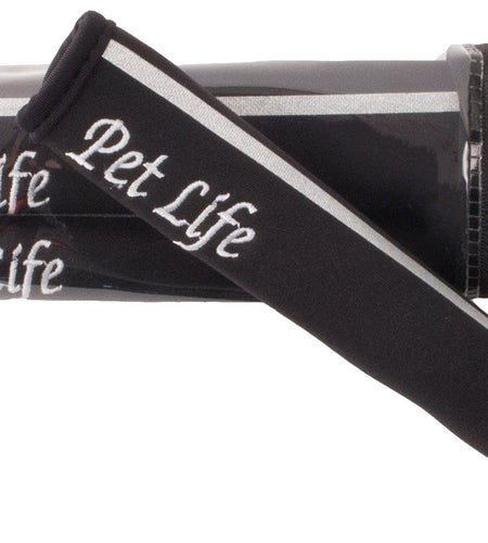 Pet Life ® 'Extreme-Neoprene' Joint Protective Safety Recovery and Reflective Pet Dog Sleeves - Set of 4