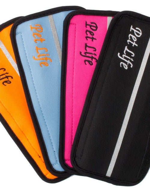 Load image into Gallery viewer, Pet Life ® 'Extreme-Neoprene' Joint Protective Safety Recovery and Reflective Pet Dog Sleeves - Set of 4
