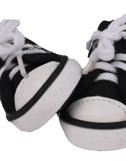 Load image into Gallery viewer, Pet Life ® 'Extreme-Skater' Canvas Casual Grip Pet Dog Shoes Sneakers - Set Of 4
