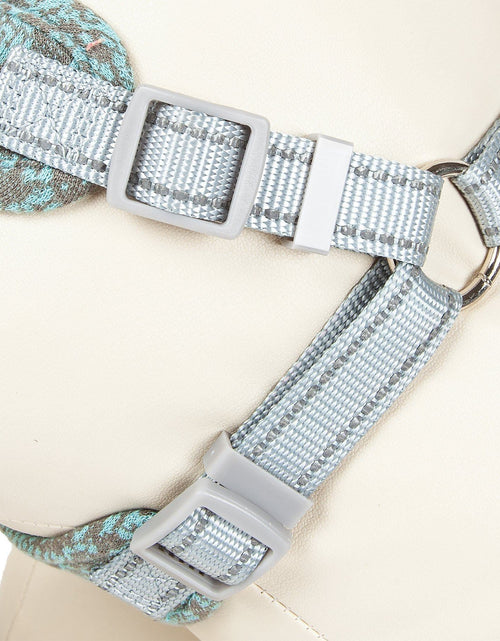 Load image into Gallery viewer, Pet Life ®  'Fidomite' Mesh Reversed  and Adjustable Fashion Dog Harness W/ Designer Bowtie
