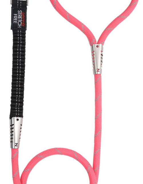 Load image into Gallery viewer, Pet Life ® 'Flexo-Tour' Shock Aborbing and 3M Reflective Dog Leash
