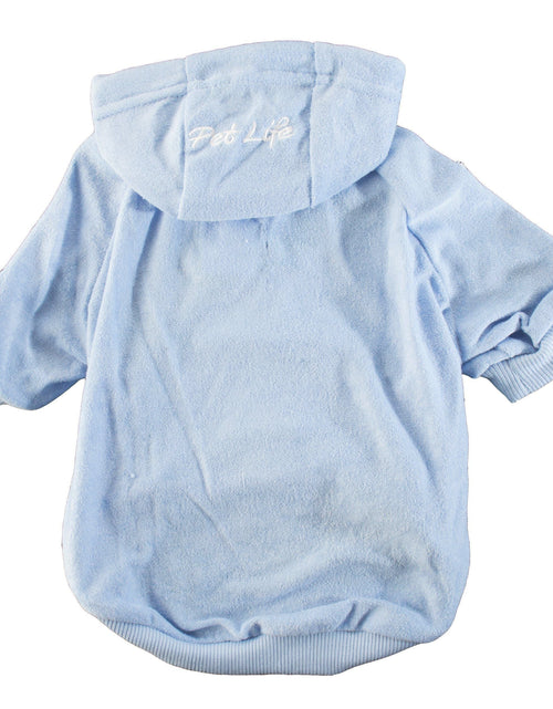 Load image into Gallery viewer, Pet Life ® French Terry Ultra-Soft Quick-Drying Hooded Dog Sweater
