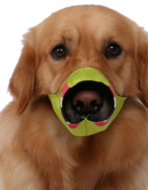 Load image into Gallery viewer, Pet Life ® 'Funimation' Animated Nylon Mesh Protective Travel Anti-Bark Dog Muzzle
