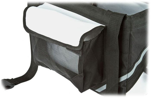 Load image into Gallery viewer, Pet Life ® 'Fur-Cycle' 2-in-1 Bicycle Bike Attachment Soft Folding Fashion Travel Pet Dog Carrier Crate
