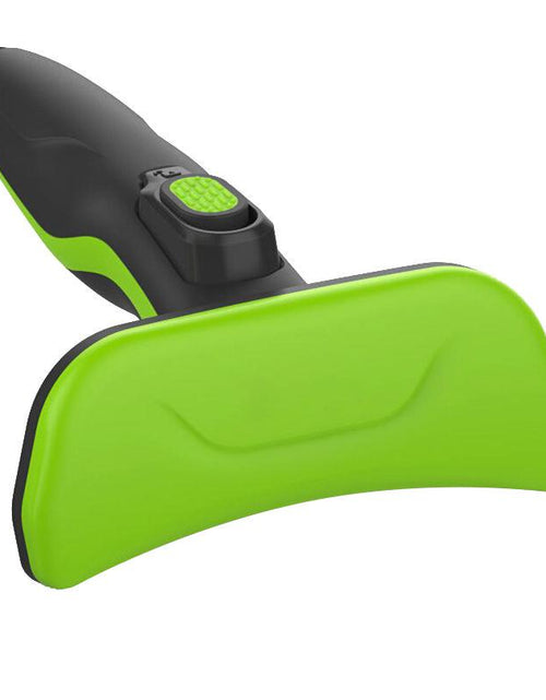 Load image into Gallery viewer, Pet Life ® 'Fur-Guard' Easy Self-Cleaning Grooming Deshedder Pet Comb
