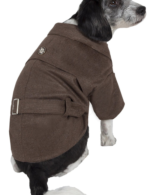 Load image into Gallery viewer, Pet Life ® 'Galore Back-Buckled' Fashion Wool Dog Jacket Coat
