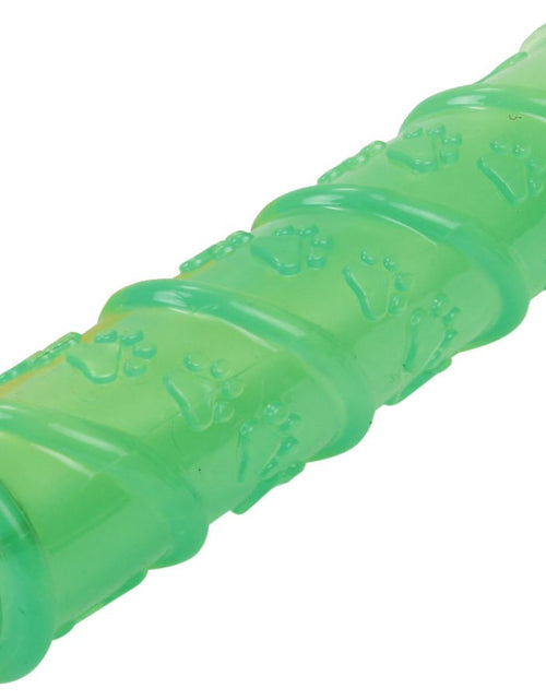 Load image into Gallery viewer, Pet Life ® 'Glow-Stick' TPR and LED Lighting Squeak and Chew Dog Toy
