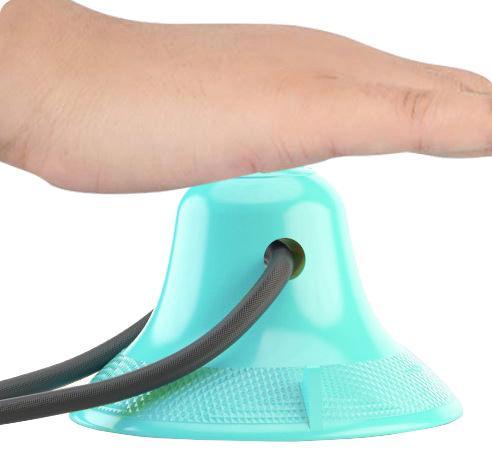 Load image into Gallery viewer, Pet Life ® 'Grip N' Play' Treat Dispensing Football Shaped Suction Cup Dog Toy
