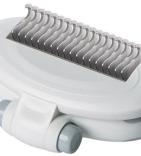 Pet Life ® 'Gyrater' Swivel Travel Grooming Dematting Pet Comb