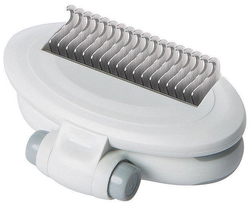 Load image into Gallery viewer, Pet Life ® 'Gyrater' Swivel Travel Grooming Dematting Pet Comb
