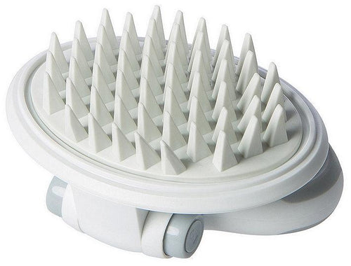 Load image into Gallery viewer, Pet Life ® 'Gyrater' Swivel Travel Silicone Massage Grooming Pet Brush
