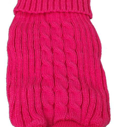 Pet Life ® Heavy Cotton Rib-Collared Fashion Dog Sweater