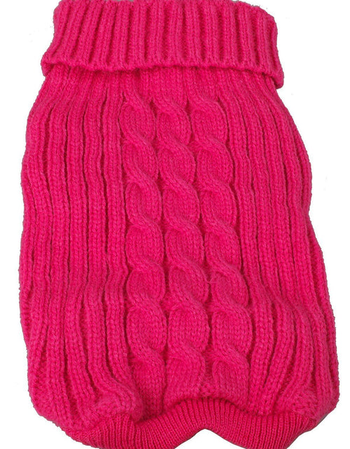 Load image into Gallery viewer, Pet Life ® Heavy Cotton Rib-Collared Fashion Dog Sweater
