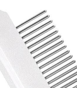 Load image into Gallery viewer, Pet Life ® 'JOYNE' Multi-Functional 2-in-1 Swivel Travel Grooming Comb and Deshedder

