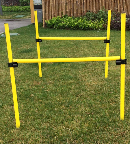 Pet Life ® 'Jumping Hurdle' Collapsible Travel Folding Outdoor Performance Agility Pet Dog Trainer Training Kit