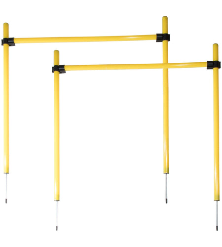 Pet Life ® 'Jumping Hurdle' Collapsible Travel Folding Outdoor Performance Agility Pet Dog Trainer Training Kit